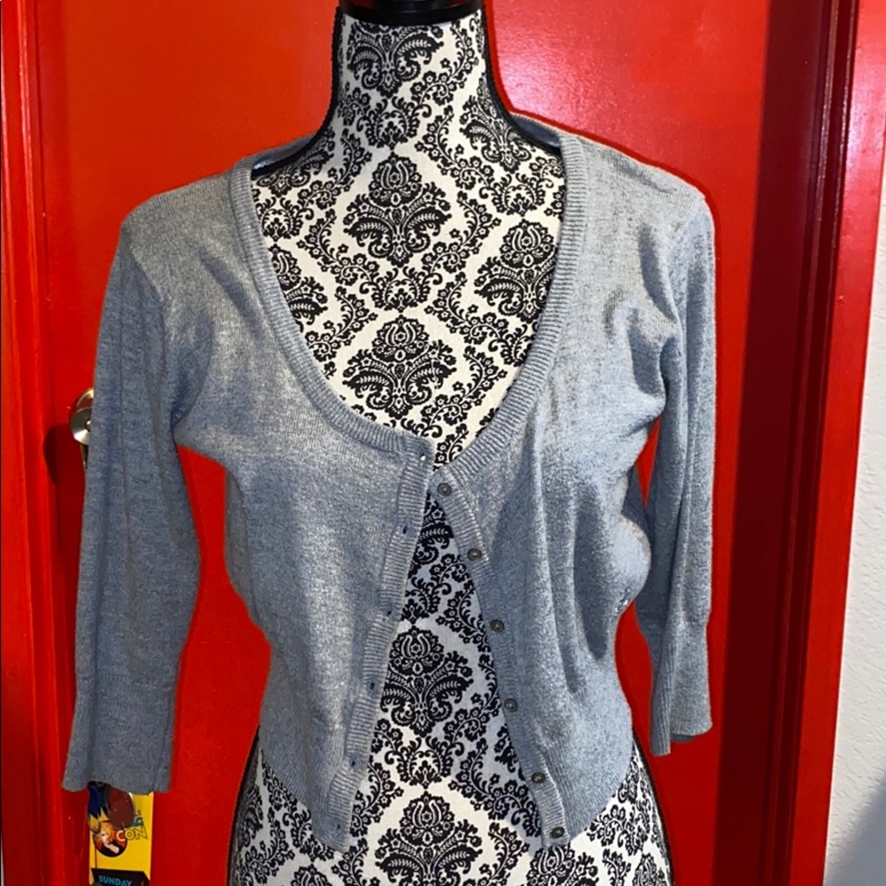 Kira Plastinina grey cardigan